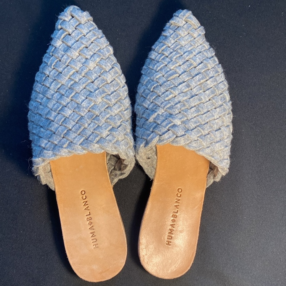 Anthropologie Huma Blanco Braided Mules - 37 - Picture 3 of 6